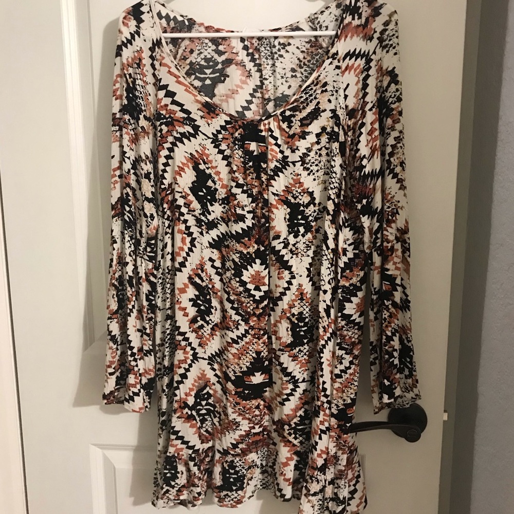 Fun tribal print dress/tunic!